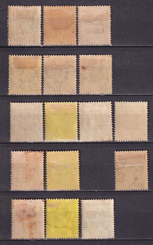 St Lucia 1902> KE & KG V part sets, M/H