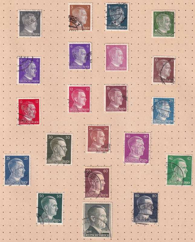 Germany 1924 > Reich used collection on 13 pages Lot 2