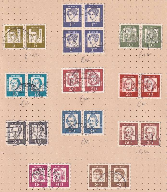 Germany 1924 > Reich used collection on 13 pages Lot 2