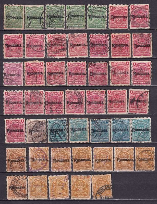 BSAC 1909 part Definitive issue lot , used