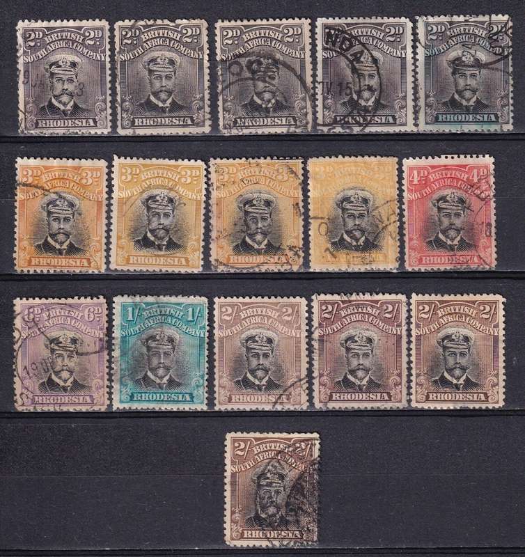 BSAC 1913 KG V lot Die II , used           (CV R2000)