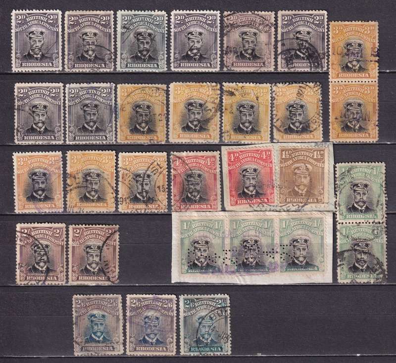 BSAC 1913 KG V lot Die III , used           (CV R4000+)