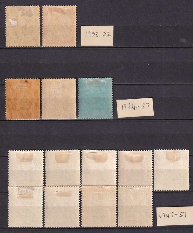 Brunei 1908> Brunei river part sets , M/H             (CV £46)