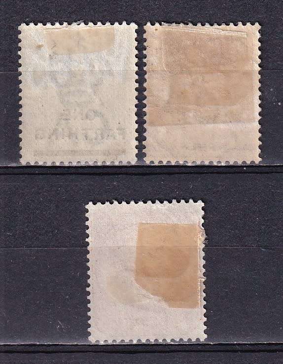 Bermuda 1880> QV lot (CA), M/H      ( SG 26a, 28a,30b, CV £45)