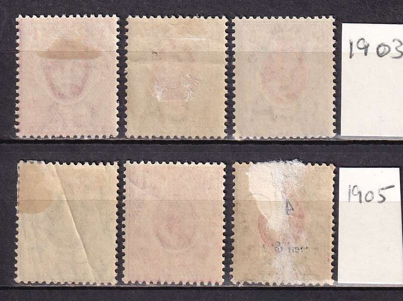 Orange Free State (ORC) KE 1903 & 1905 part sets, M/H        (CV R1450.00 )