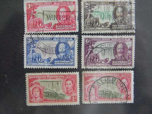 Southern Rhodesia set , used