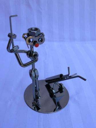 Metal Golf Uniquely Hand Crafted Display