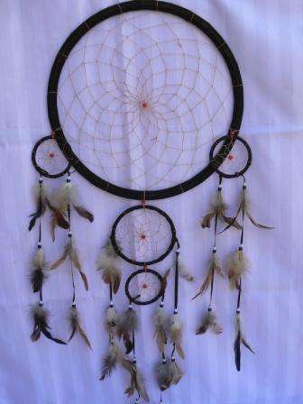 Dream Catcher with Beautiful beads and feathers