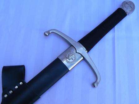 Silver Cross Knight Sword 115cm Long