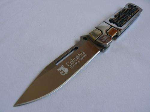 Columbia 117 USA Bone Pocket Knife