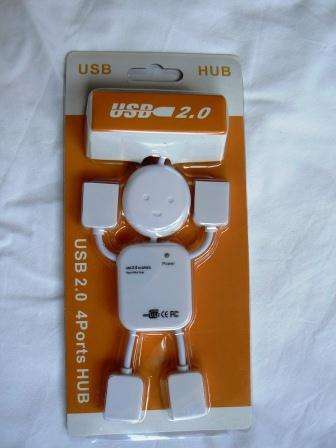 USB Man Hub with 4 connections