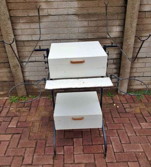 Fishing box and Stand
