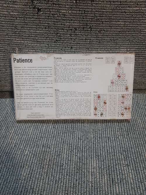Vintage Patience playing card set