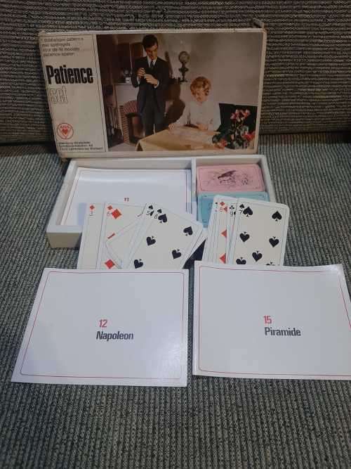 Vintage Patience playing card set