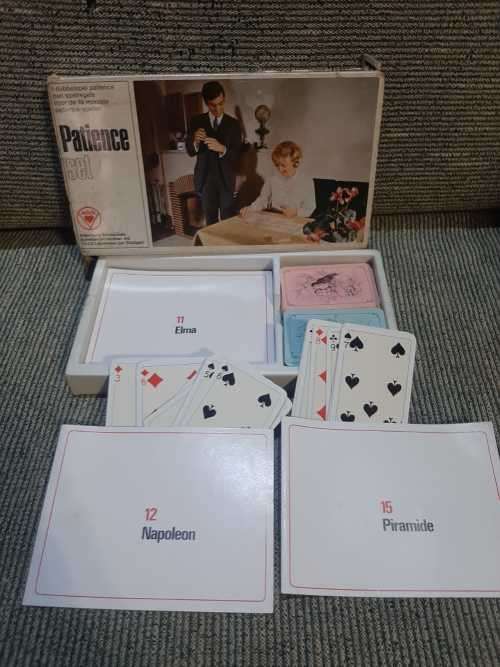 Vintage Patience playing card set