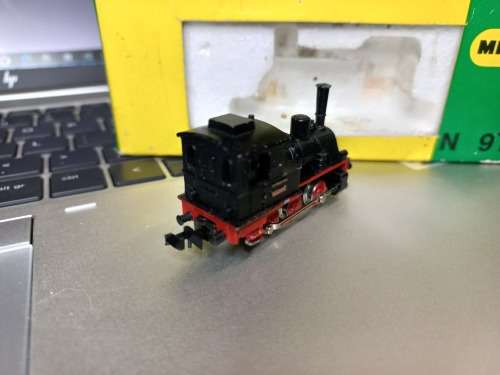 N Scale - Minitrix - 2913 - Engine, Steam, 0-6-0 Lil Donkey - Painted/Unlettered