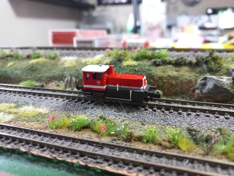 Arnold 2072 N DB Red Diesel Locomotive (unboxed)