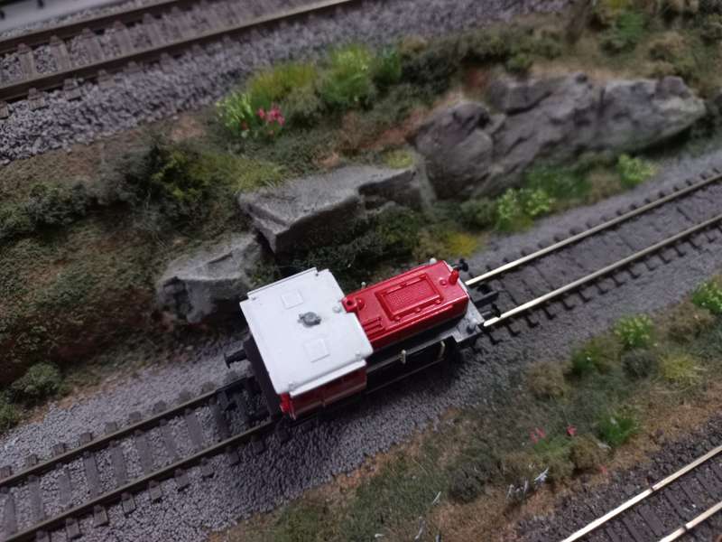 Arnold 2072 N DB Red Diesel Locomotive (unboxed)