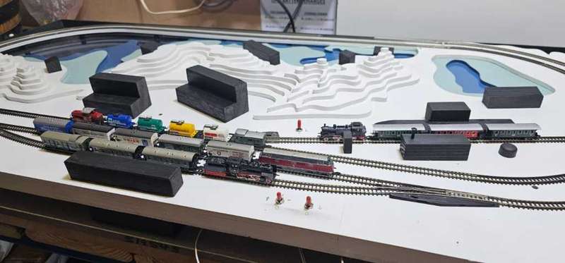 Marklin z scale Layout - 1150x550mm