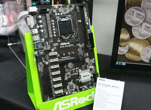 ASRock H110 Pro BTC+ Motherboard With 13 PCI-E Slots - Limited Stock