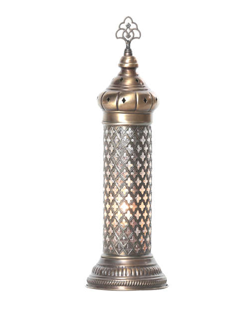 Dare to Be Epic: Turkish Handmade Mosaic Table Lamp Blown Glass