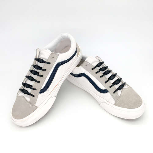Dare to Be Epic No Tie Shoelaces Combo - Black, Blue, Grey
