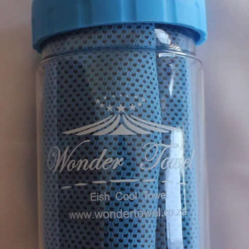 Wonder Towel Eish Cool Towel Ice Towel Blue