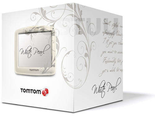 TOMTOM LTD EDITION WHITE PEARL