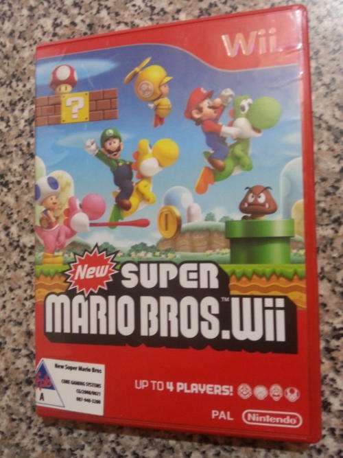STOP!!!!! CRAZY R1 Auction - New SUPER MARIO BROS for Wii