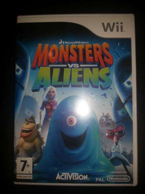 Monsters VS Aliens for Wii - More than 40 Wii games for sale!!!!