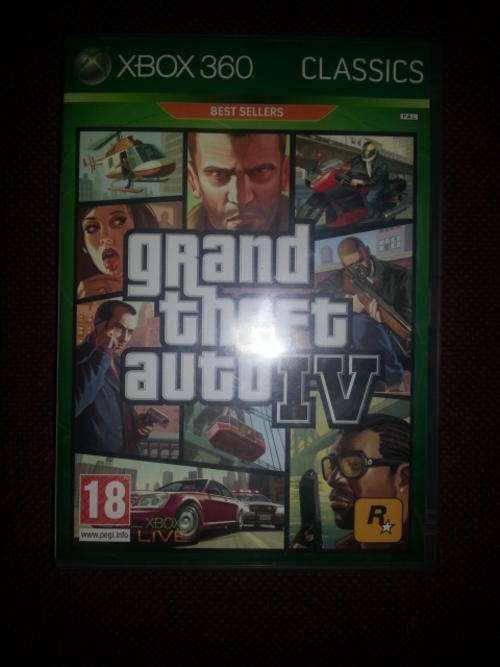 Grand Theft Auto IV for XBOX 360 - More than 40 XBOX games for sale!!!!