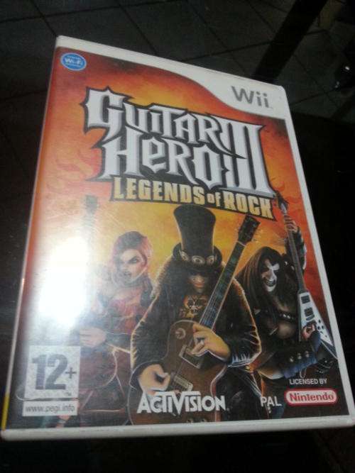 Guitar Hero 3 Legends of rock For Wii -  40 Wii games for sale!!!!