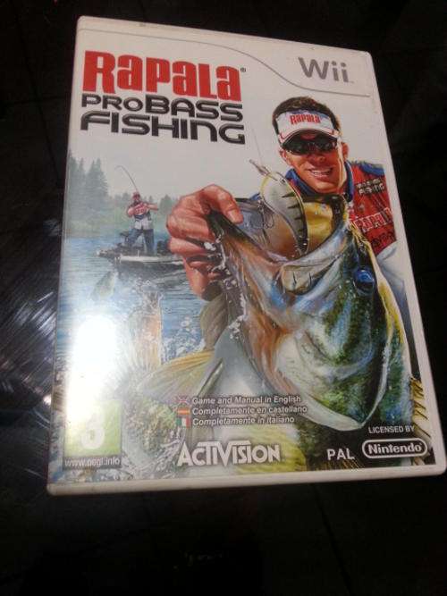 STOP!!!!! CRAZY R1 Auction - Rapala Pro Bass Fishing for Wii