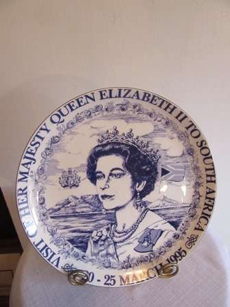 Her Majesty Queen Elizabeth  Plate Visit to SA 1995