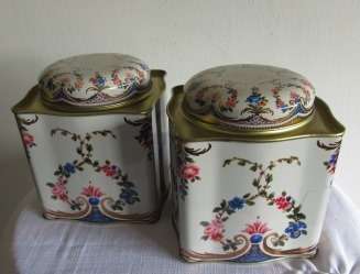 Set of Tea Caddy Tins