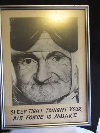 Vintage Poster "Sleep Tight Tonight Your Air Force is Awake"