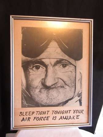 Vintage Poster "Sleep Tight Tonight Your Air Force is Awake"