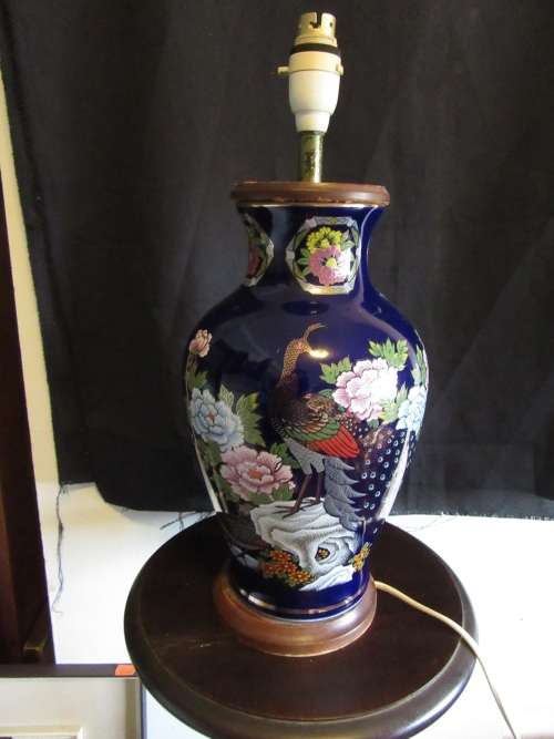 Gorgeous Imari Style Ginger Jar Lamp