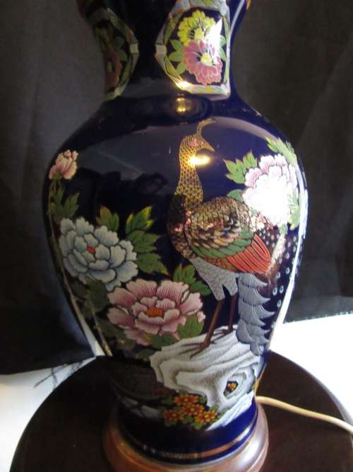 Gorgeous Imari Style Ginger Jar Lamp