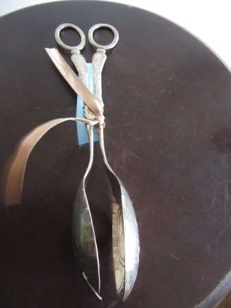 Silver Plated Salad Server
