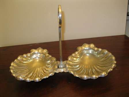Double Shell Snack Dish