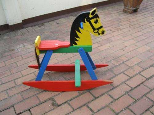 Vintage Childs Rocking Horse