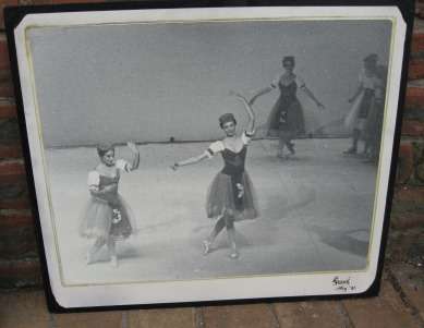 Black & White Photographs of Ballet Dancers 1950???