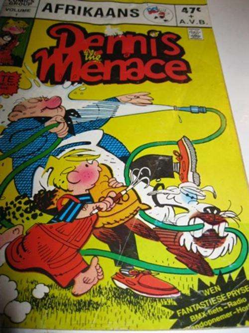 First edition Afrikaans Dennis the Menace Comic