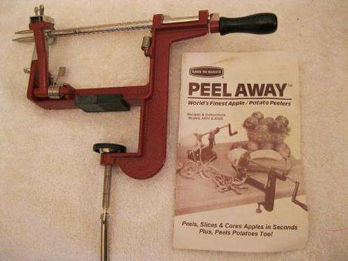 Progressive Peel Away World's Finest Apple/Potatoe Peeler Machine