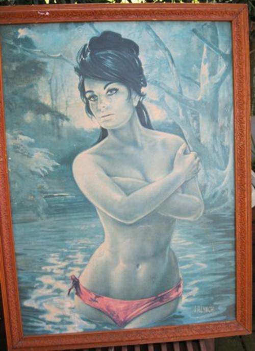 JH Lynch Vintage Print Water Nymph