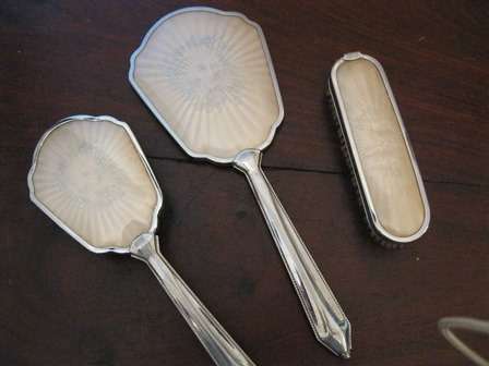 Vintage 3 Piece Dressing Table Set