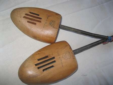 Vintage Swiss Wooden Shoe Stretchers