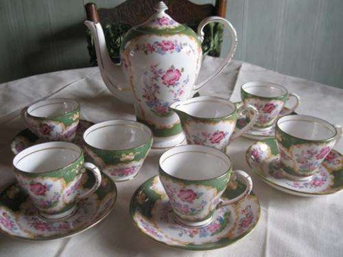 Grafton Bone China Coffee Set Canton