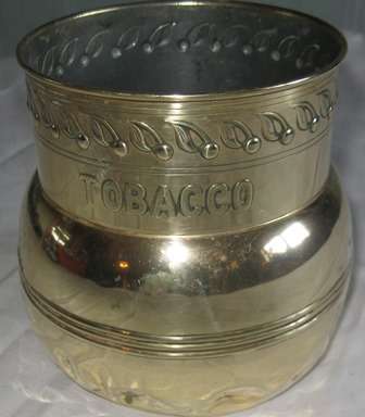 Vintage Brass Tobacco Jar Made in Holland